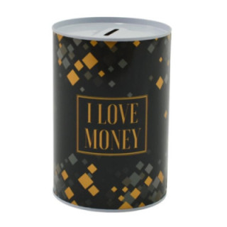 Skarbonka puszka metalowa 10x15cm mix